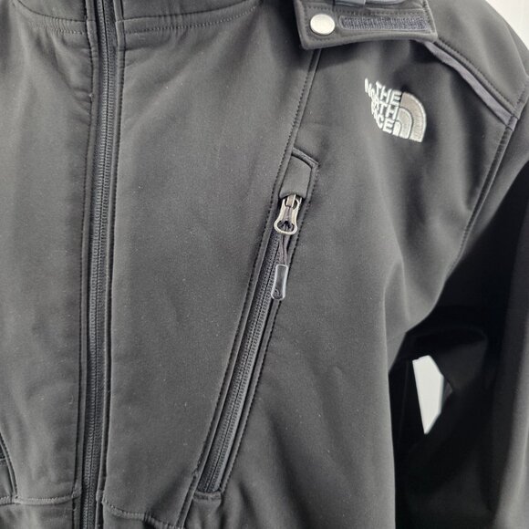 The North Face Mens XXL Jacket Black Hooded Ski Snowboard Softshell Gorpcore - Picture 4 of 14